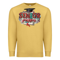Antique Gold senior 2023 mom Premium Sweatshirt - Zillion Design Studio