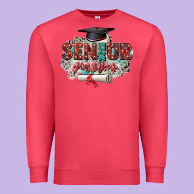 Senior 2023 Mom Premium Sweatshirt Designed By Zillion Design Studio