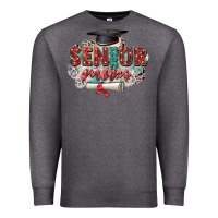 Charcoal Heather senior 2023 mom Premium Sweatshirt - Zillion Design Studio