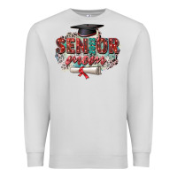 Dove Grey senior 2023 mom Premium Sweatshirt - Zillion Design Studio