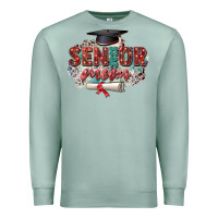 Seafoam senior 2023 mom Premium Sweatshirt - Zillion Design Studio
