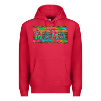 Cardinal mama tie dye license plate template Premium Hoodie - Artiststas