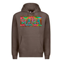 Coffee mama tie dye license plate template Premium Hoodie - Artiststas