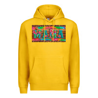 Lemon mama tie dye license plate template Premium Hoodie - Artiststas