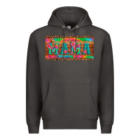 Smoke mama tie dye license plate template Premium Hoodie - Artiststas