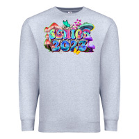 Heather Grey senior 2023 Premium Sweatshirt - Zillion Design Studio