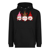 Black happy valentine's day dno es with rose Heavyweight Hoodie - RanaPortraitStore