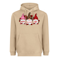 Mushroom happy valentine's day dno es with rose Heavyweight Hoodie - RanaPortraitStore