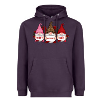 Plum happy valentine's day dno es with rose Heavyweight Hoodie - RanaPortraitStore