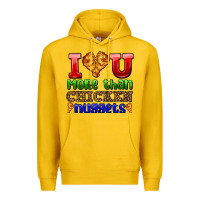 Lemon i love you more than chicken nuggets Premium Hoodie - AdoDesignShop