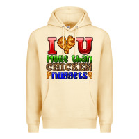 Pina Colada i love you more than chicken nuggets Premium Hoodie - AdoDesignShop