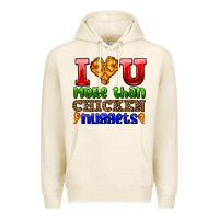 Tofu i love you more than chicken nuggets Premium Hoodie - AdoDesignShop