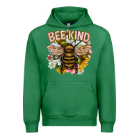 Emerald bee kind Urban Hoodie - NancyCooperArtShop