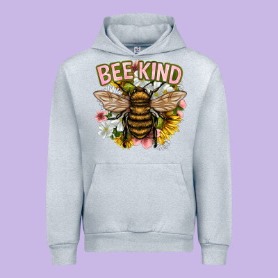 Bee Kind Urban Hoodie Designed By Nancycooperartshop
