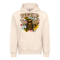 Sandshell bee kind Urban Hoodie - NancyCooperArtShop