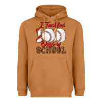 Meerkat i tackled 100days of school baseball Heavyweight Hoodie - texasbilliewilder