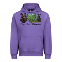 Tulip Peace Love Chimpanzee Urban Hoodie - LillyAllenDesigns