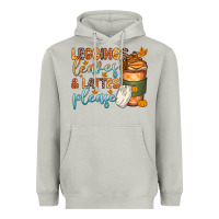 Moon Dust leggins leaves and lattes Heavyweight Hoodie - Zillion Design Studio