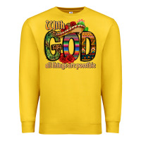 Lemon with god all things are possible Premium Sweatshirt - CTS Tumbler Store