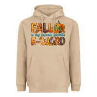 Mushroom fall is my second favorite f word Heavyweight Hoodie - Zillion Design Studio