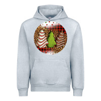 Heather Grey Christmas tree cakes Christmas Urban Hoodie - Jasminsmagicworld