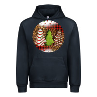 Navy Christmas tree cakes Christmas Urban Hoodie - Jasminsmagicworld