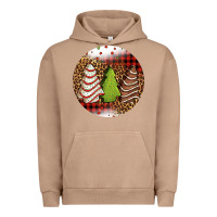 Pigment Burro Christmas tree cakes Christmas Urban Hoodie - Jasminsmagicworld