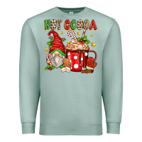 Seafoam hot cocoa gnome Premium Sweatshirt - texasbilliewilder