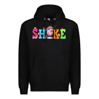 Black shake with milkshake Premium Hoodie - AdoDesignShop