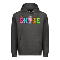Charcoal Heather shake with milkshake Premium Hoodie - AdoDesignShop