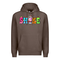 Coffee shake with milkshake Premium Hoodie - AdoDesignShop