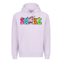 Lilac shake with milkshake Premium Hoodie - AdoDesignShop