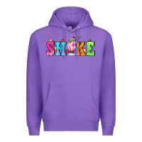 Purple shake with milkshake Premium Hoodie - AdoDesignShop