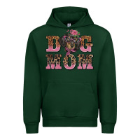 Forest Green dog mom dachshund Urban Hoodie - BarkalooDesign