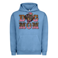Pigment Pebble Blue dog mom dachshund Urban Hoodie - BarkalooDesign
