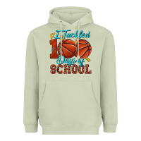 Matcha i tackled 100days of school basketball Heavyweight Hoodie - texasbilliewilder