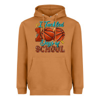 Meerkat i tackled 100days of school basketball Heavyweight Hoodie - texasbilliewilder