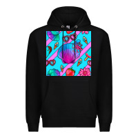 Black sea shell Premium Hoodie - BundleAndBundleShop
