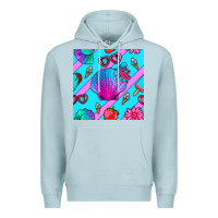 Blue Mist sea shell Premium Hoodie - BundleAndBundleShop