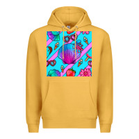 Mustard sea shell Premium Hoodie - BundleAndBundleShop