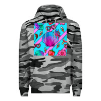 Slate Camo sea shell Premium Hoodie - BundleAndBundleShop