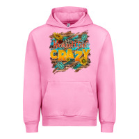 Fuchsia Pink beautiful crazy Urban Hoodie - NancyCooperArtShop