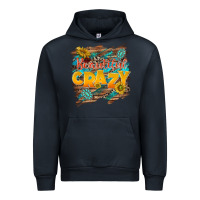 Navy beautiful crazy Urban Hoodie - NancyCooperArtShop