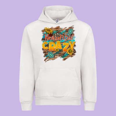 Beautiful Crazy Urban Hoodie Designed By Nancycooperartshop