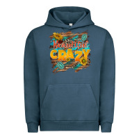 Pigment Midnight Navy beautiful crazy Urban Hoodie - NancyCooperArtShop