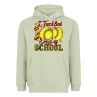 Matcha i tackled 100days of school softball Heavyweight Hoodie - texasbilliewilder