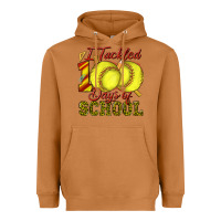 Meerkat i tackled 100days of school softball Heavyweight Hoodie - texasbilliewilder