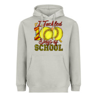Moon Dust i tackled 100days of school softball Heavyweight Hoodie - texasbilliewilder