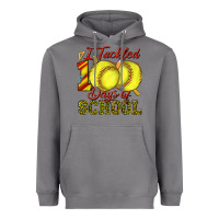 Storm i tackled 100days of school softball Heavyweight Hoodie - texasbilliewilder