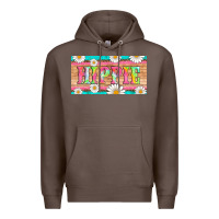 Coffee hippie and daisys license plate template Premium Hoodie - Artiststas
